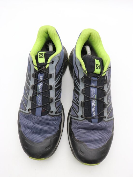 Salomon Wings Pro 2 Men\'s Size 13 Trail Running Athletic Gray Blue Green Sneaker main image 6